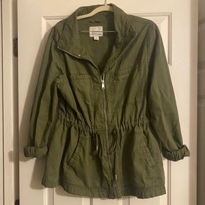 Old Navy Army Green Utility Jacket